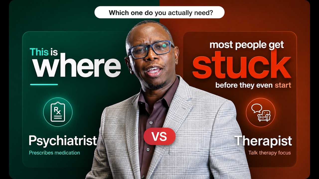 Graceland Psychiatry — Psychiatrist vs Therapist — Which One Do You Actually Need? | Graceland Psychiatry video thumbnail