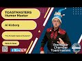 Toastmasters Presentation - Al Risberg - "The Pumpkin Spice of Autumn"