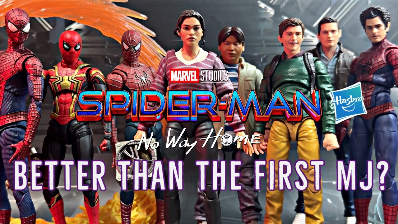 MJ SPIDER-MAN NO WAY HOME Marvel Legends Review! Comparison & Head