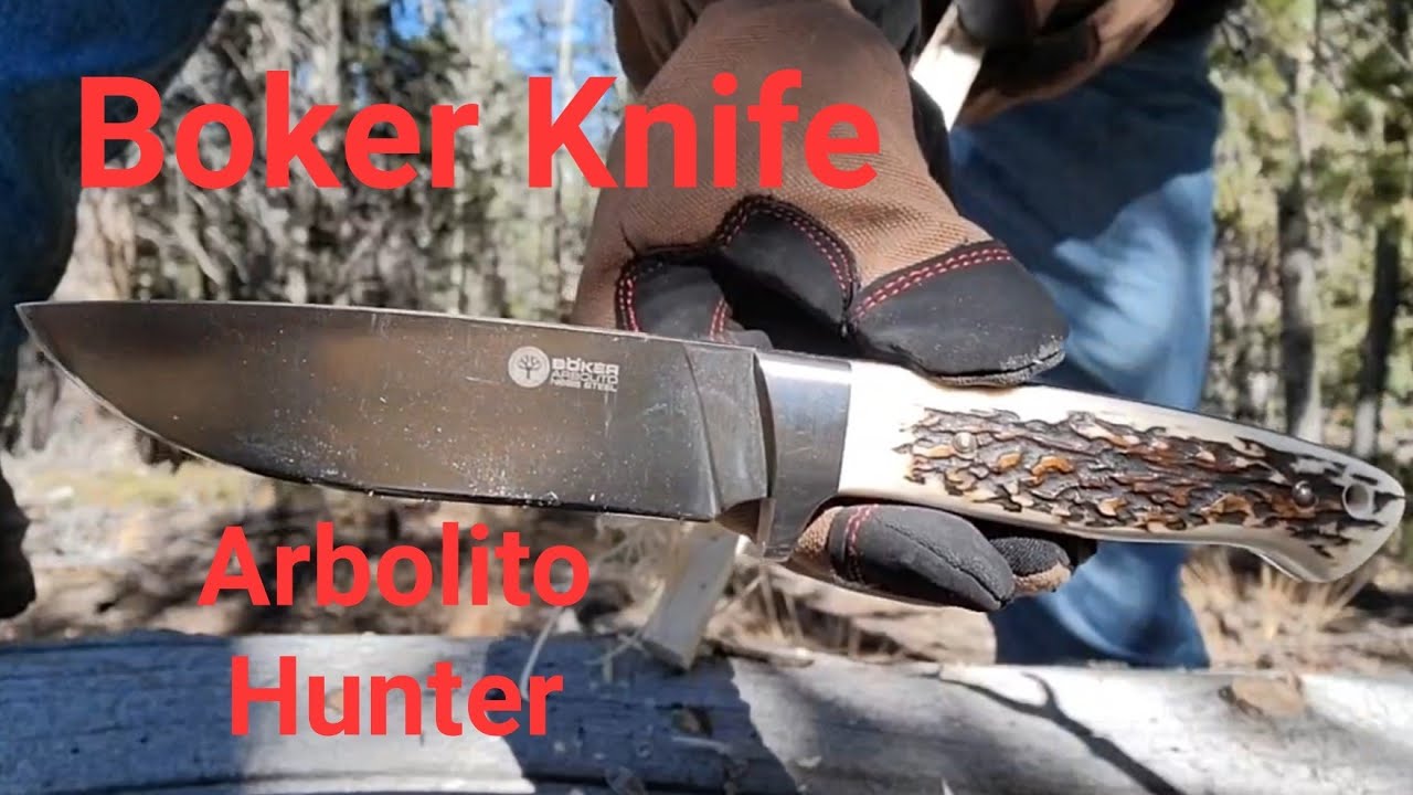 Boker Arbolito Hunter Knife Review. N695 Steel. Made in Argentina.