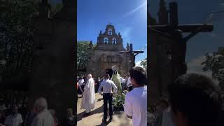 Procesión Virgen del carbayu 2024 (patrona de Langreo), Langreo, Asturias