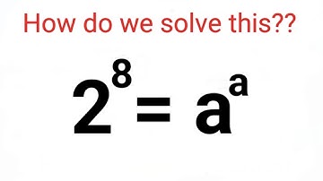 A NICE indices problem! How to solve this kind of exponential problem? #find #indices #like #explore
