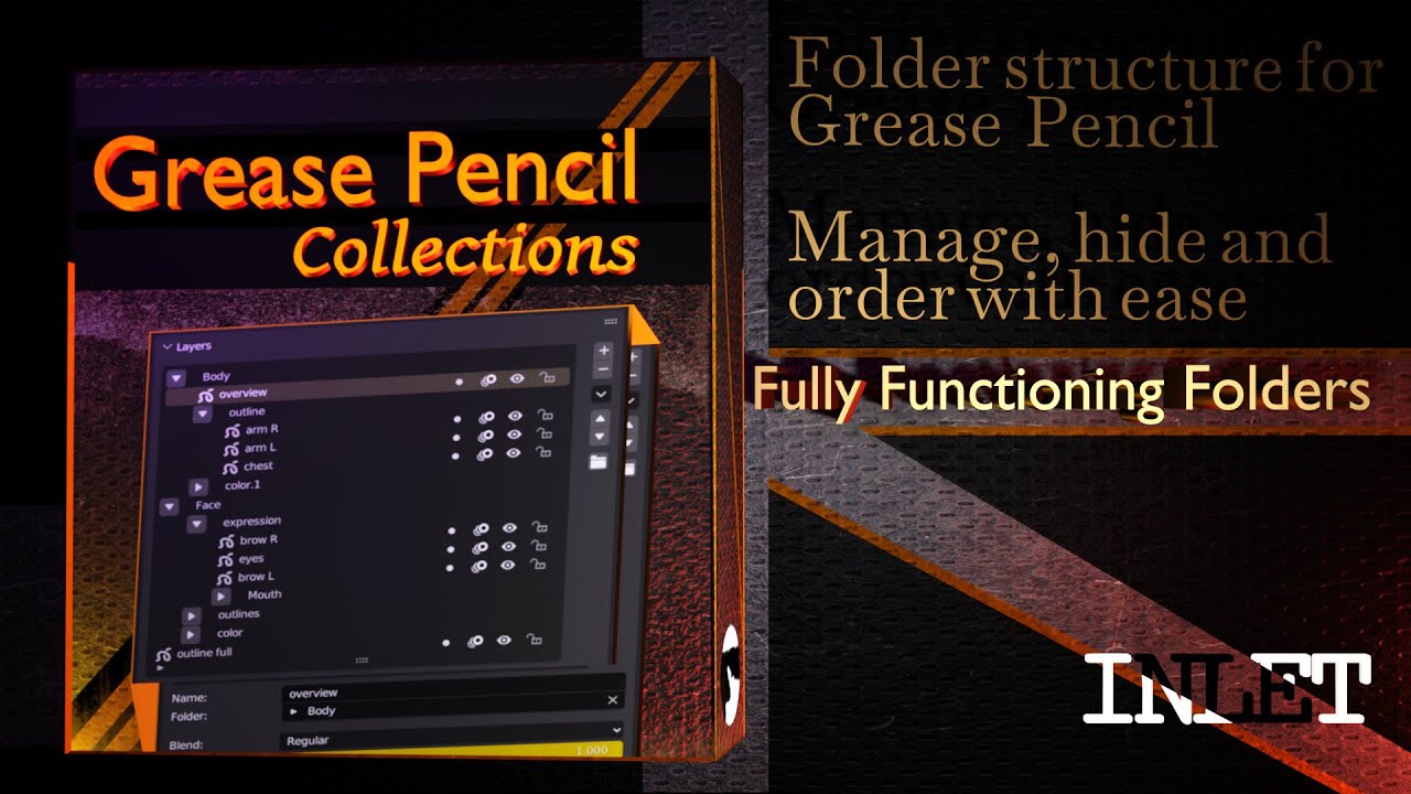 Grease Pencil Collections - Blender Market