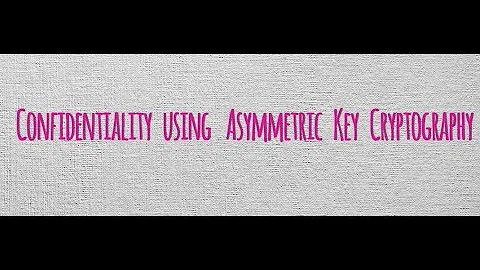 How to achieve Confidentiality using PKI?