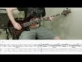 Plastic Tree - Comic Youth (bass cover with tab)