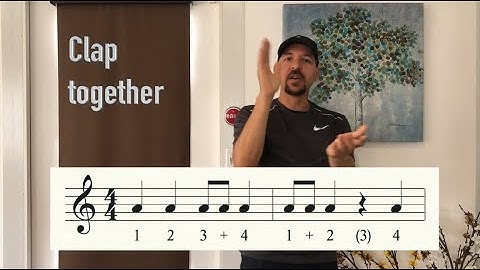 Rhythm Clapping with Mr. Gordon - Episode 1 - learn to read music - clap along!!!