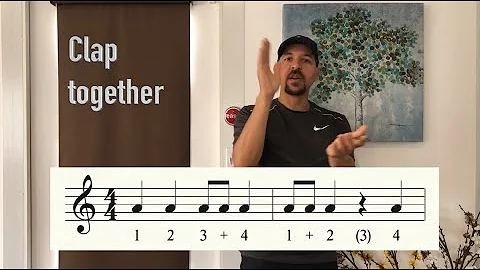 Rhythm Clapping with Mr. Gordon - Episode 1 - learn to read music - clap along!!!