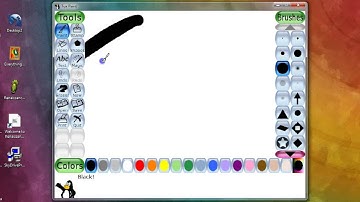 Tux Paint Eraser Tool
