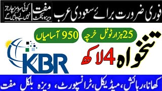 KBR European company Jobs in saudi arabia 2022