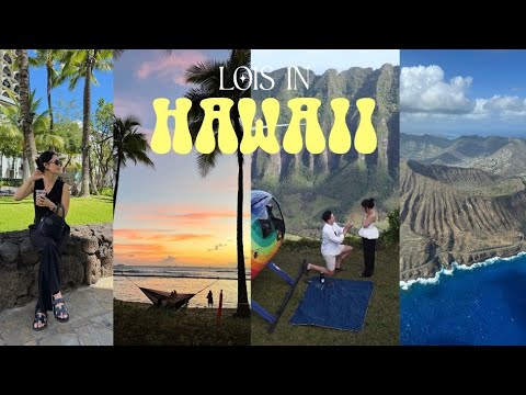 Hawaii Travel Vlog🌺 | first time exploring Oahu, things to do, best places to eat & I got engaged!