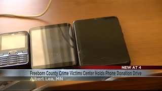 Freeborn County Crime Victims Center holds phone donation drive
