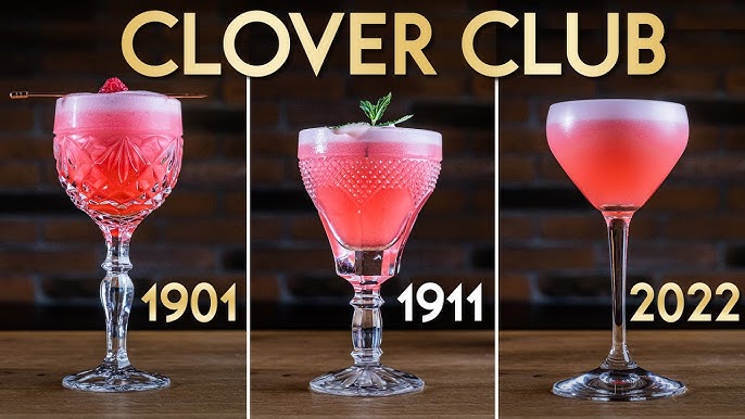 Clover Club vs Club Clover - an inverted cocktail using soy