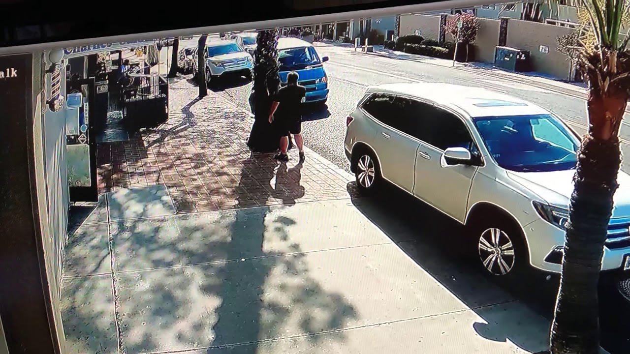My car got hit in La Jolla - YouTube