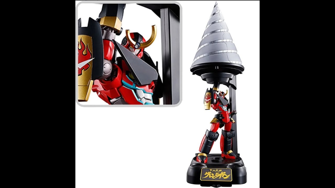 Tengen Toppa Gurren Lagann GX-107 Gurren Lagann and Giga Drill Set Soul