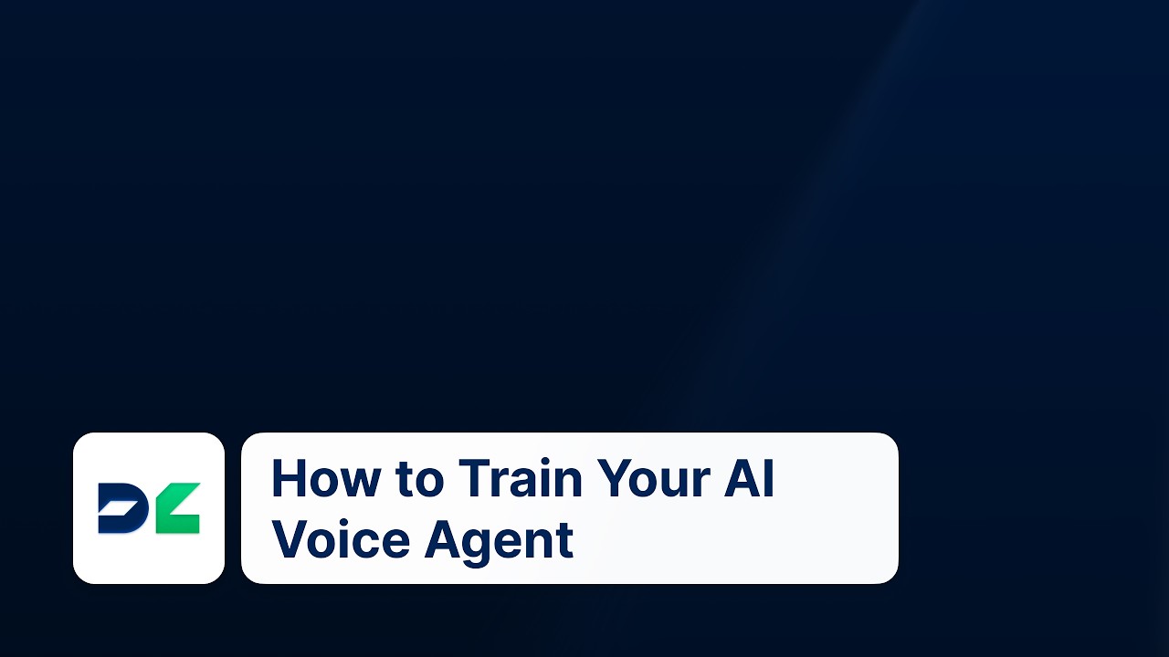 How to setup a knowledge base for an AI voice agent - YouTube