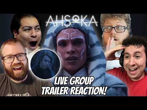Star Wars: Ahsoka Season 2 | Teaser Trailer Live Group REACTION!!!