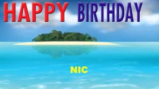 Nic - Card Tarjeta_416 - Happy Birthday