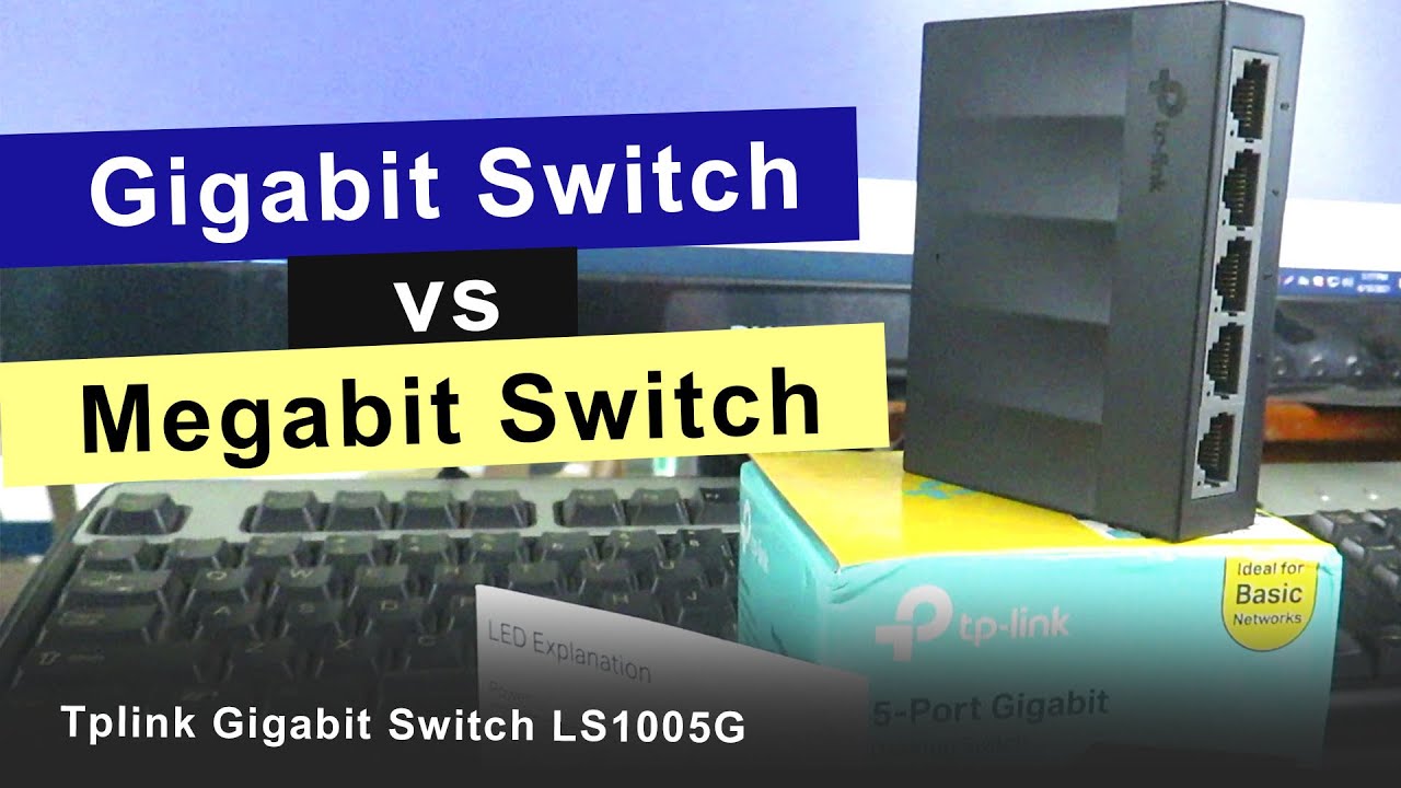 GIGABIT VS MEGABIT SWITCH SPEED COMPARISON UNBOXING YouTube GIGABIT VS MEGABIT SWITCH SPEED COMPARISON UNBOXING YouTube