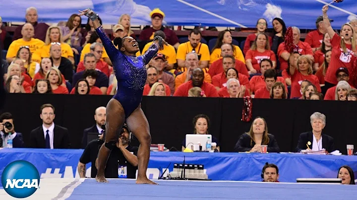 Florida's Alicia Boren - 9.95 floor exercise in 20...