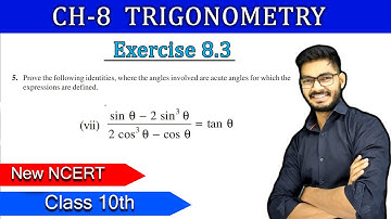 Class 10th Question 4 Part 7 Exercise 8.3 of Chapter 8 Trigonometry NEW NCERT || By Rajeev Sir CBSE