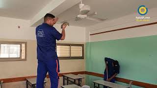 وزارة التربية والتعليم تشرع بتنظيف المدارس استعداداً لافتتاح العام الدراسي الجديد