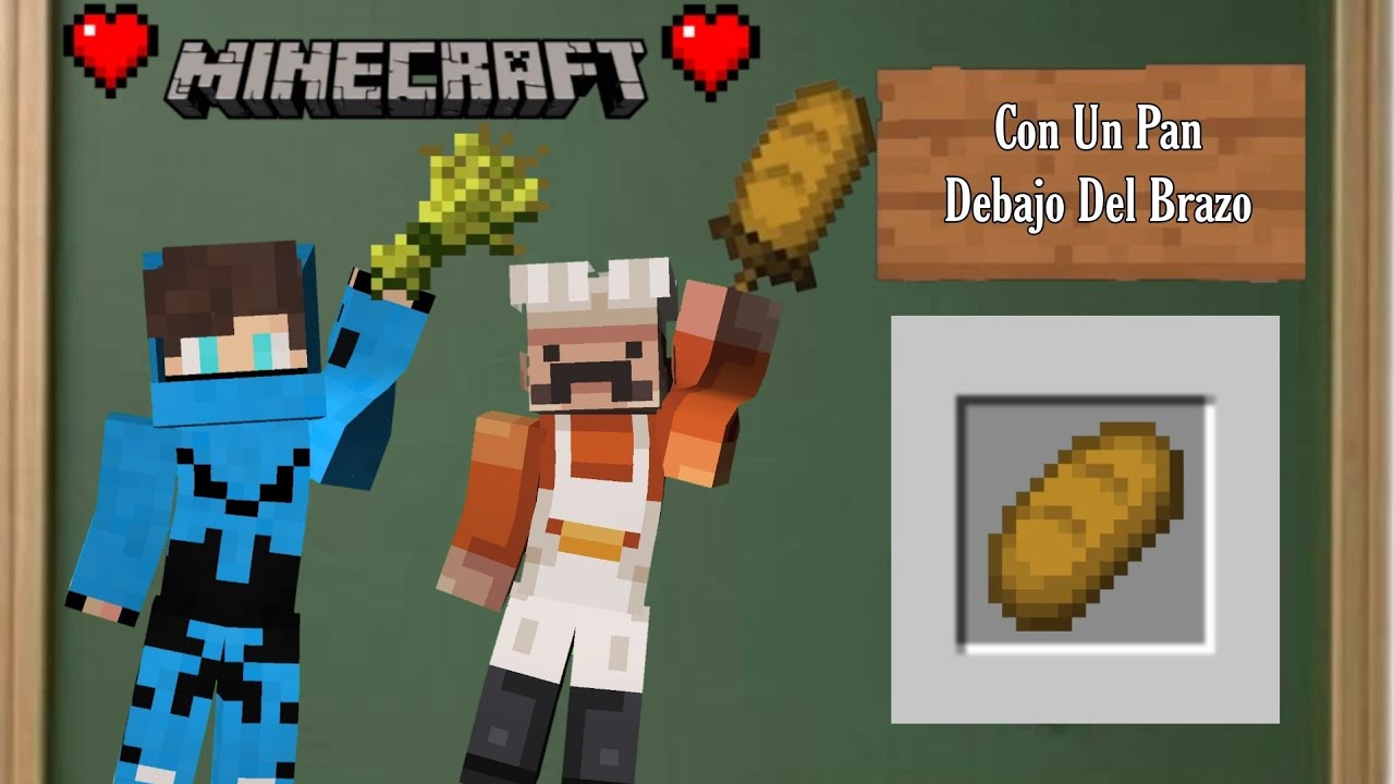 COMO COMPLETAR EL LOGRO Con Un Pan Debajo Del Brazo Minecraft - YouTube