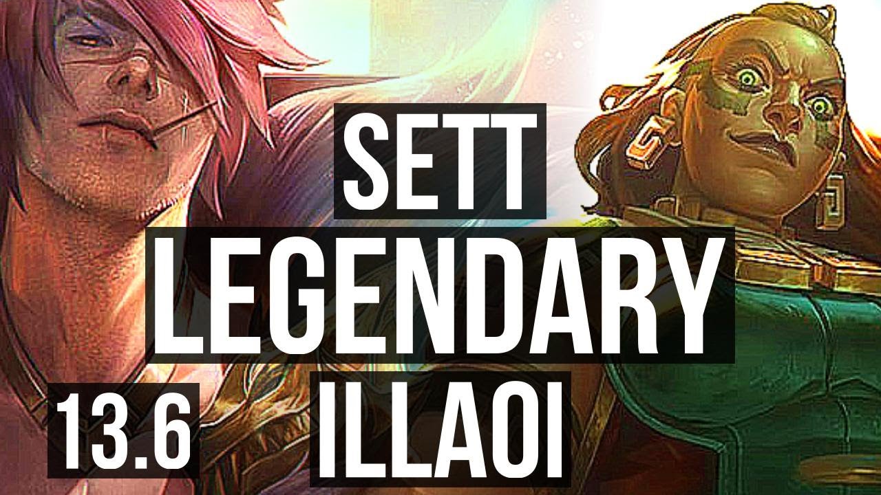 ILLAOI vs SETT (TOP), 8 solo kills, Comeback, 300+ games, KR Master