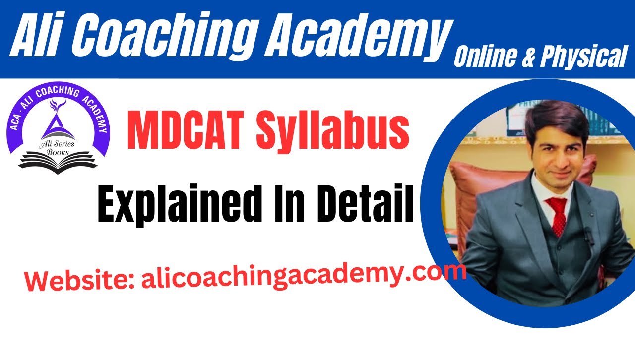 MDCAT 2025 syllabus in detail - YouTube