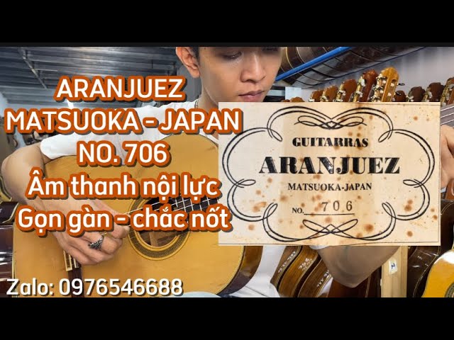 Guitar classic Aranjuez Matsuoka - Japan No. 706 - YouTube