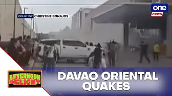 Over 166K families affected by Davao Oriental quakes – OCD | Afternoon Delight