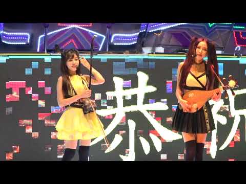 20180804無雙樂團/2人合奏，台南北區海安路三段興天宮平安宴晚會。