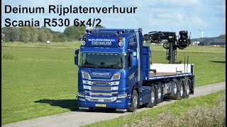 Scania R530 6x2/4 Deinum Rijplaten