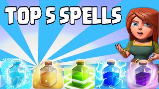Clash of clans - Top 5 Spells (Ranking from Worst to Best)