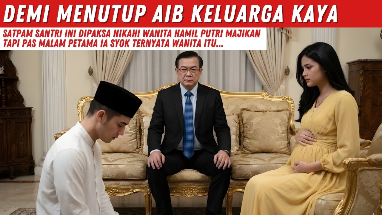 SANTRI INI TERPAKS4 MENIKAHI AN4K MAJIKAN YANG H4MIL DENGAN PRIA LAIN, TAPI M4LAM PERTAMA IA SYOK