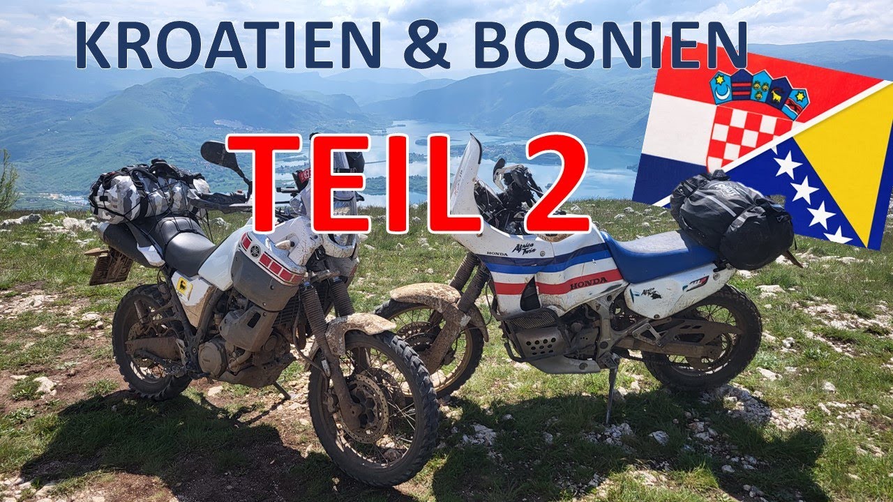 TET CROATIA | Im Reich von Winnetou | Offroad durch Kroatien u. Bosnien | Teil 2 | Africa Twin Rally