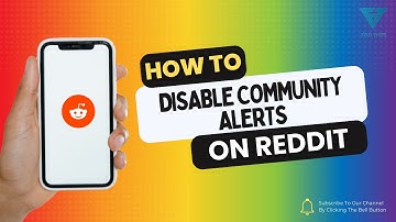 HOW TO DISABLE COMMUNITY ALERTS ON REDDIT