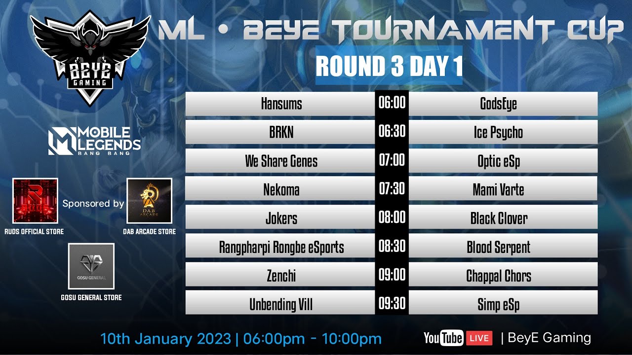 ML•BeyE Tournament Cup | Battle For 3rd Place | MLBB | BeyE