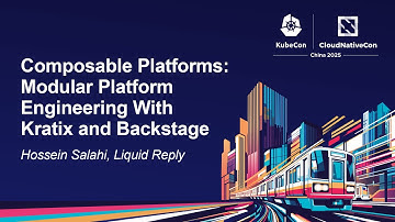 Composable Platforms: Modular Platform Engineering With Kratix and Backstage - Hossein Salahi