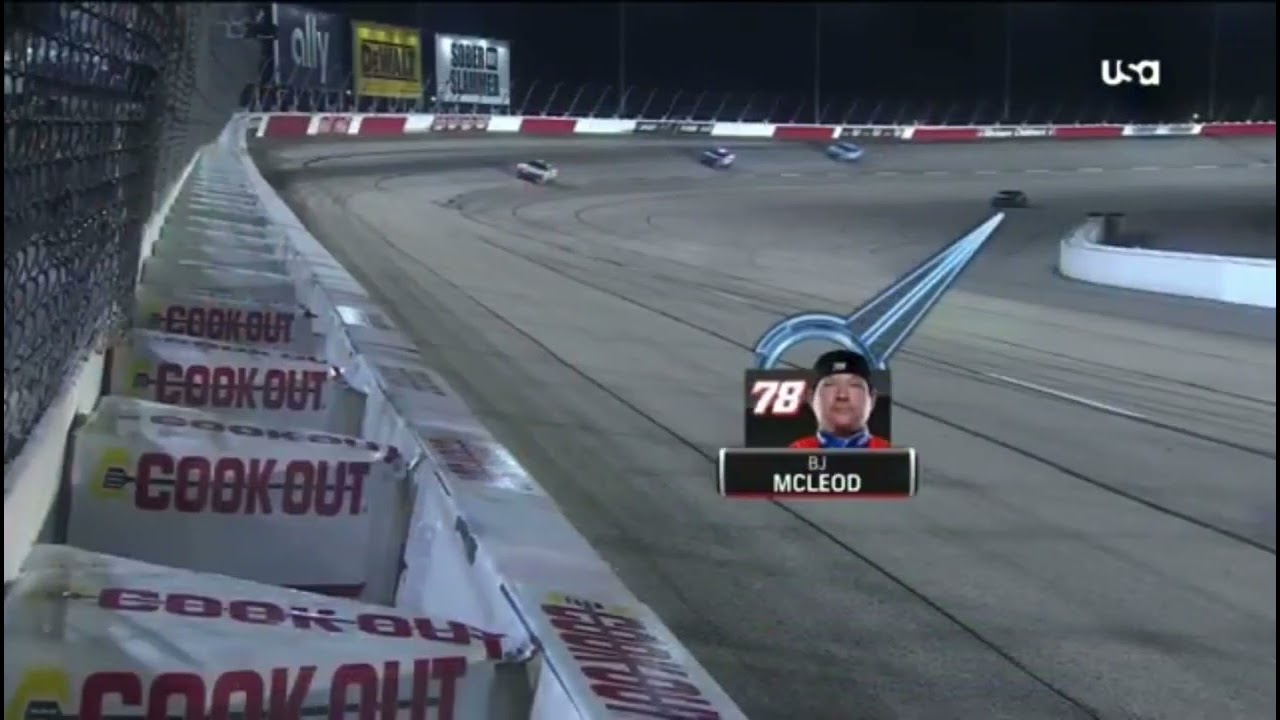 BJ McLeod Caution - 2023 Nascar Cup Series at Darlington