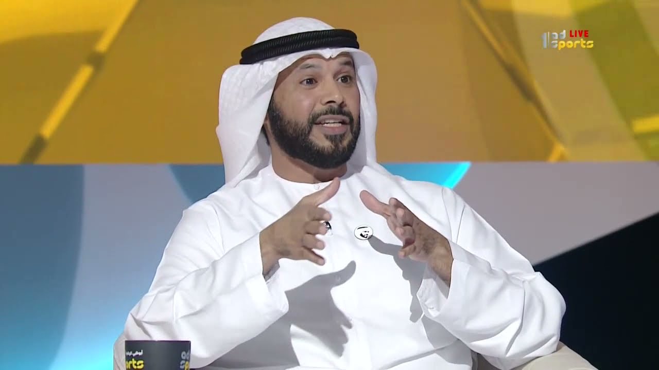لقاء مع مروان بن غليطة رئيس اتحاد الإمارات لكرة القدم