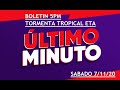 CENTRO NACIONAL DE HURACANES "BOLETIN 5PM SOBRE LA TORMENTA TROPICAL ETA" [SABADO 7/11/20]