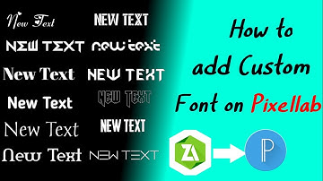 How To Add Custom Fonts in Pixellab App || Make Your Thumbnails Attractive