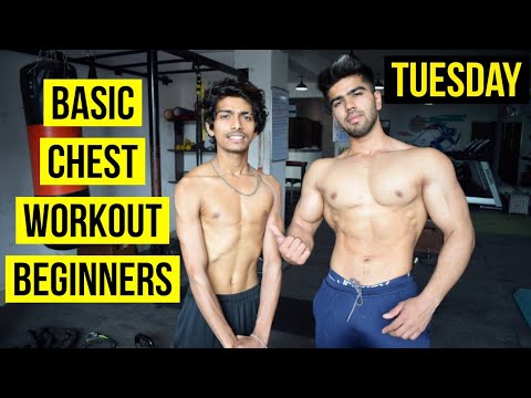 Complete chest workout for beginners| Tuesday chest day|| workout gaining series