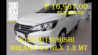 2023 Mitsubishi Mirage G4 GLX 1.2 MT Review, Downpayment & Monthly