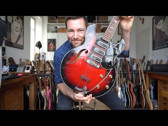Aria Diamond ES-style guitar ~1970 made in Japan - sound Demo Aria Diamond ES-style guitar ~1970 made in Japan - sound Demo