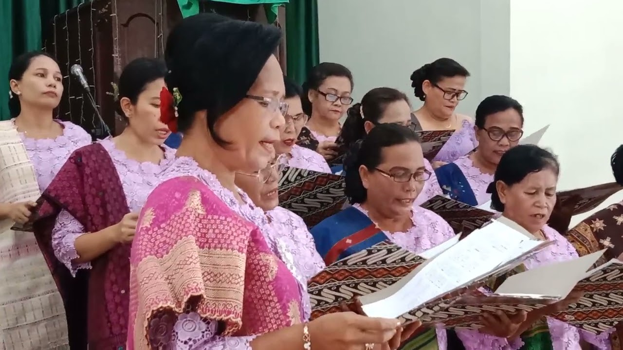 Koor Ina Pararikamis: (2) IMMA TUTU (Evangelisasi koor I untuk Pembangunan, 25 Juni 2023)