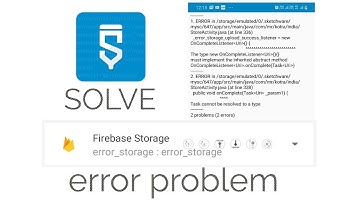solve firebase storage component error In Sketchware