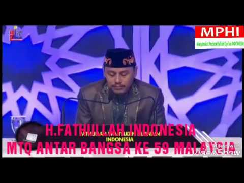 QORI H.FATHULLAH : MTQ ANTAR BANGSA KE 59 DI MALAYSIA. 15 - 20 MEI 2017. MPH1. INDONESIA