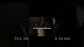 Yes she doesn't talk to me...#shorts #art #cinematic
