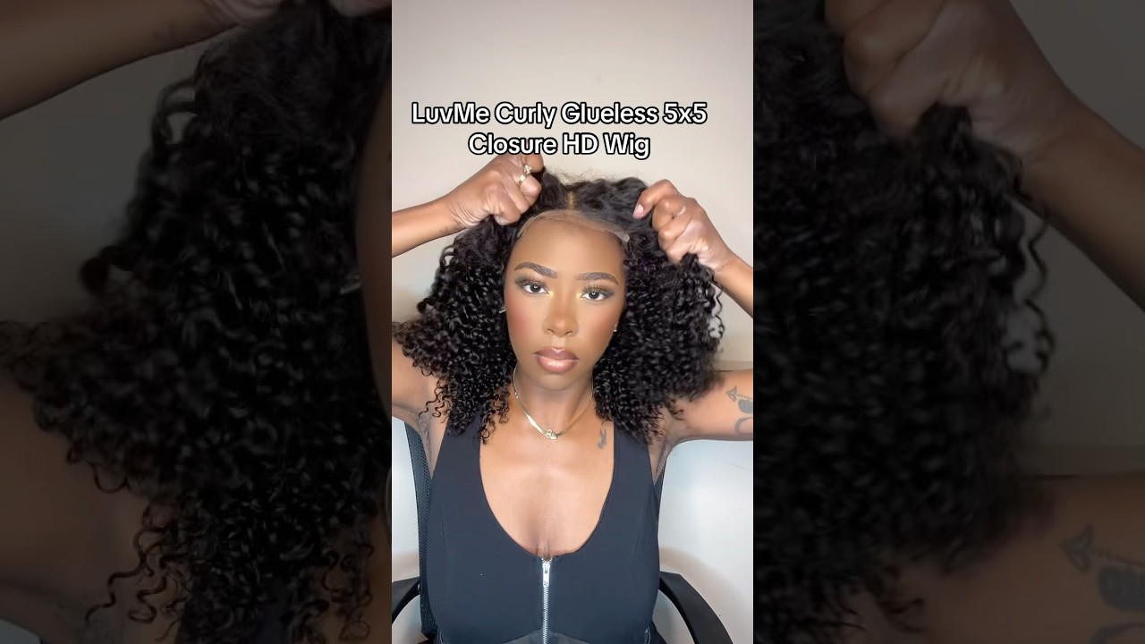 Luvme Glueless 5x5 Closure wig 